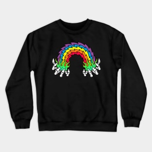 Electric Rainbow Wizard Magic Crewneck Sweatshirt